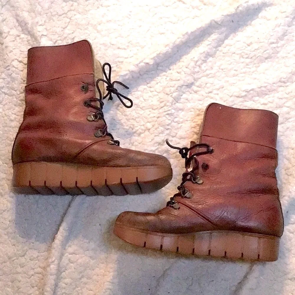 👜Vintage👢Cobbies Leather boots